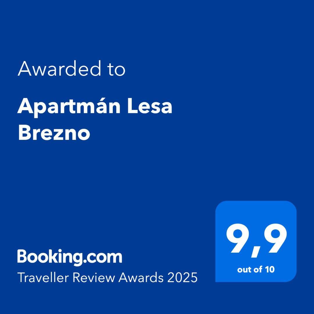 Apartman Lesa Брезно Екстер'єр фото